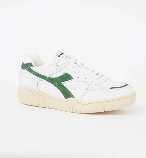 DIADORA Lage Sneakers Heren Led Combi Sneaker Maat: 40 Materiaal: Leer Kleur: Groen - Foto 13