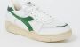 DIADORA Lage Sneakers Led Combi Sneaker Maat: 40 Materiaal: Leer Kleur: Groen - Thumbnail 2
