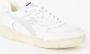 Diadora Sneakers Heren Lage sneakers Herenschoenen Leer B.560 Used Italia Wit - Thumbnail 3