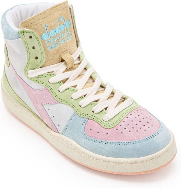 Diadora Mi Basket Arcobaleno sneaker van leer