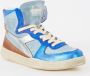 Diadora Mi Basket Metal Pigskin Used W Blauw Dames - Thumbnail 2