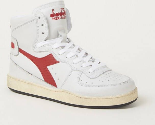 Diadora Mi Basket Used sneaker van leer