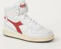 Diadora Heritage Mi Basket Used White Garnet Sneakers hoge-sneakers - Thumbnail 2