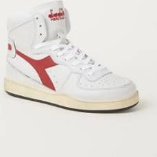 Diadora Heritage Mi Basket Used White Garnet Sneakers hoge-sneakers - Foto 10