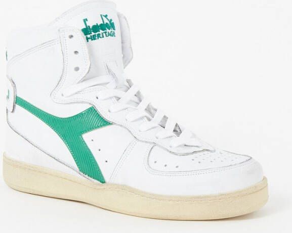 Diadora Mi Basket Used sneaker van leer