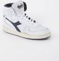Diadora Sneakers Dames Lage sneakers Damesschoenen Leer MI bask L metal Turquoise - Thumbnail 2
