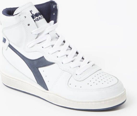Diadora Mi Basket Used sneaker van leer