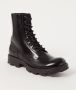 Diesel D-Hammer BT Combat boots in glossed leather Black Heren - Thumbnail 2