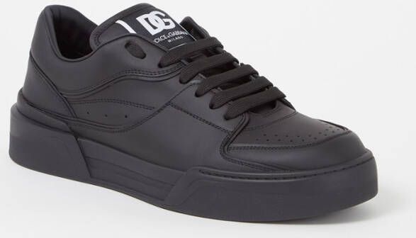 Dolce & Gabbana Roma Leren Sneakers Stijlvol en Comfortabel Black Heren - Foto 5