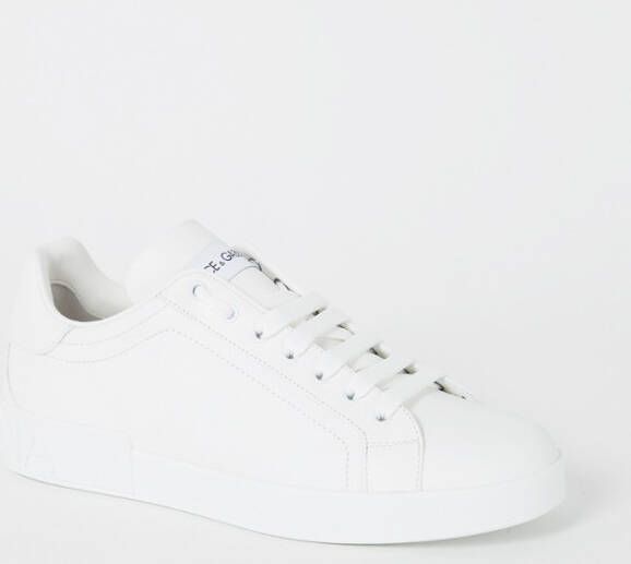Dolce & Gabbana Portofino sneaker van kalfsleer