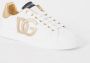 Dolce & Gabbana Portofino sneaker van kalfsleer met lamsleren details en logo - Thumbnail 2