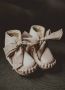 Donsje Amsterdam Pina Organza Lining babyschoentje van leer - Thumbnail 1