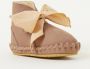 Donsje Amsterdam Pina Organza Lining babyschoentje van nubuck - Thumbnail 1