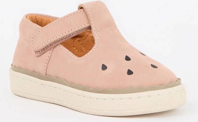Donsje Amsterdam Watermelon slip-on van nubuck