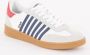 Dsquared2 Witte Leren Sneakers met Strepen Multicolor Heren - Thumbnail 2