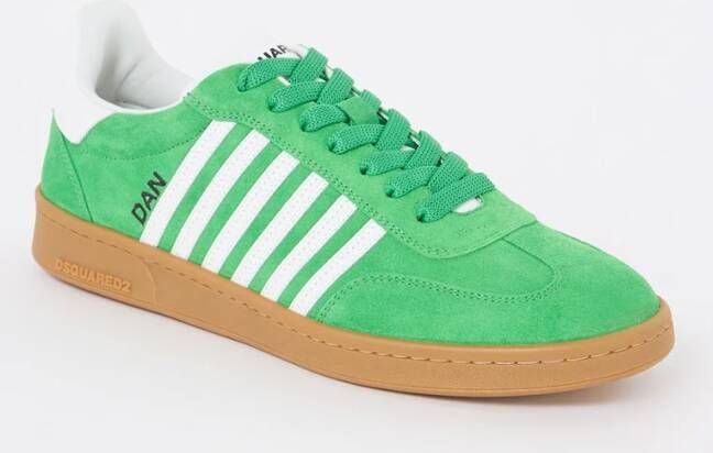 Dsquared2 Boxer sneaker van kalfssuède - Foto 3