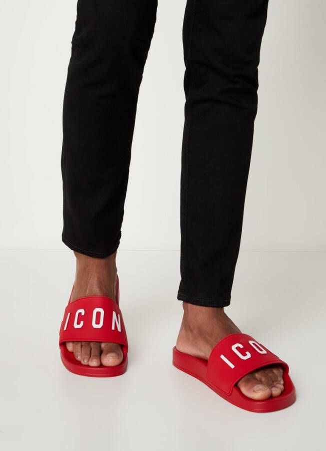 Dsquared2 Icon slipper met logo