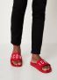 Dsquared2 Rode Logo-Ingeschoven Slippers Rood Heren - Thumbnail 13