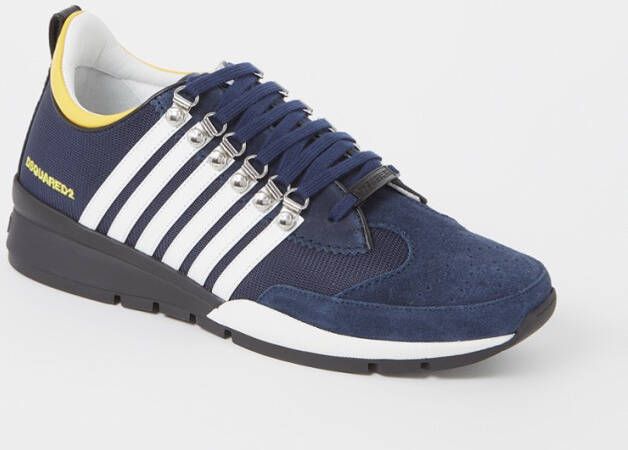 Dsquared2 Legendary sneaker met kalfsleren en kalfssuède details - Foto 3