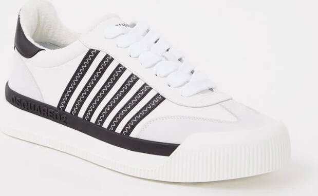 Dsquared2 New Jersey sneaker van kalfsleer