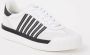 Dsquared2 Wit Leren Contraststiksel Sneakers White Heren - Thumbnail 2