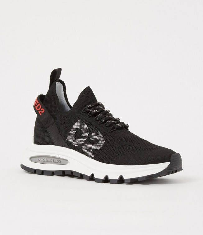 Dsquared2 Run DS2 sneaker met gebreid bovenwerk