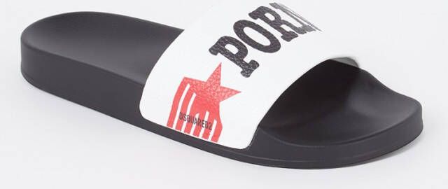 Dsquared2 Siffredi slipper van leer