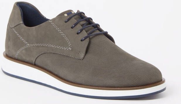 Dune London Beko veterschoen van nubuck