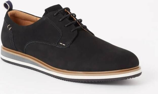 Dune London Blaksley veterschoen van nubuck