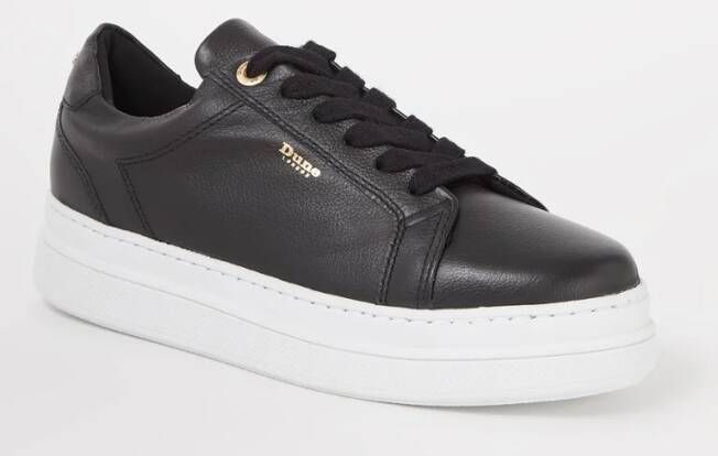 Dune London Eastern sneaker van leer