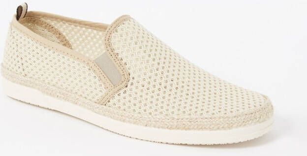 Dune London Fisherr slip-on van canvas