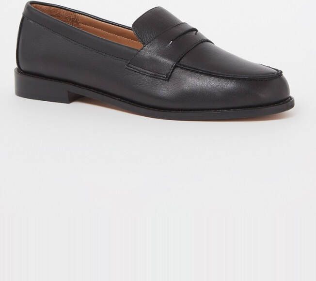 Dune London Ginelli loafer van leer