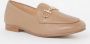 Dune London Glair wide fit loafer van leer met horsebit - Thumbnail 1