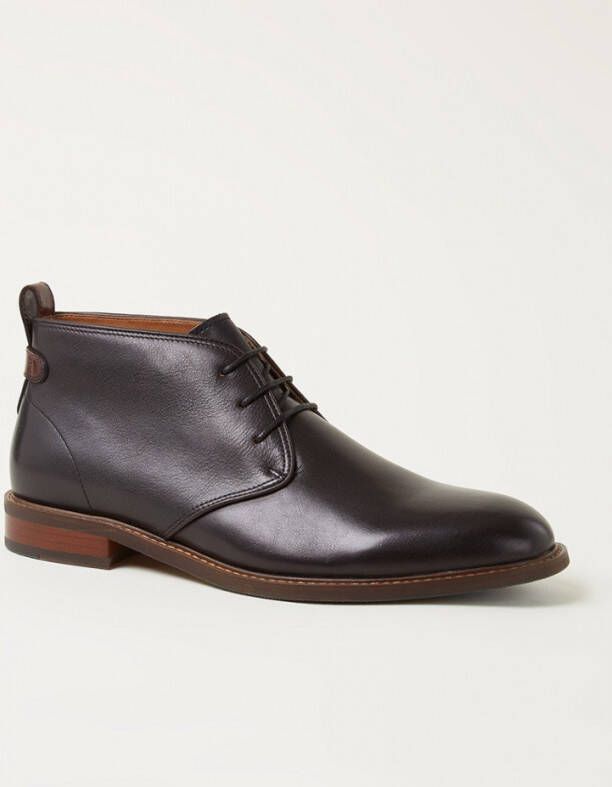Dune London Marching veterschoen van leer