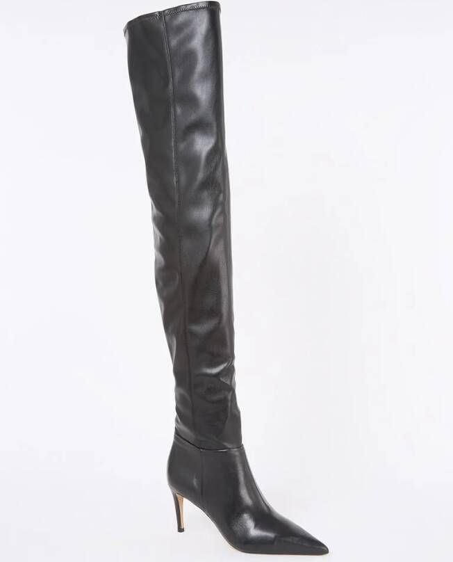 Dune London Servena overknee laars van leer