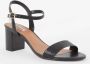 Dune London Wide Fit Jelly sandalette van leer - Thumbnail 1