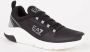 Emporio Armani EA7 Zwarte Sneakers met EA7 Logo Black Heren - Thumbnail 2