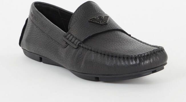 Emporio Armani Mocassins Black Heren