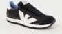 Giorgio Armani Zwarte casual textielen sneakers oor heren Black Heren - Thumbnail 2