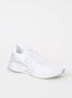Emporio Armani EA7 Witte casual synthetische sneakers met 5 cm rubberen zool White Heren - Thumbnail 2