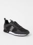 Emporio Armani EA7 Logo Sneakers met Treklipje en Merk Binnenzool Black Heren - Thumbnail 3