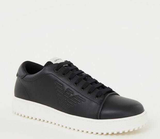 Emporio Armani Sneaker van leer