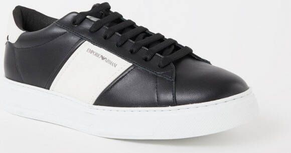 Emporio Armani Sneaker van leer