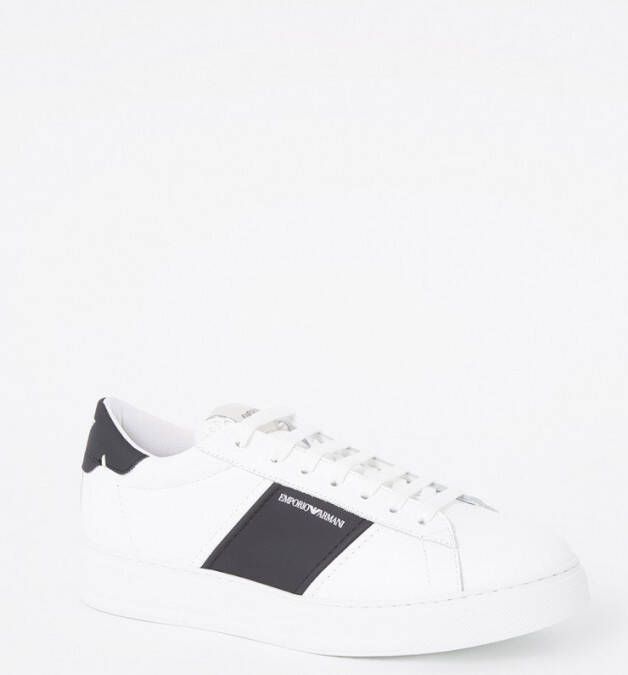 Emporio Armani Sneaker van leer