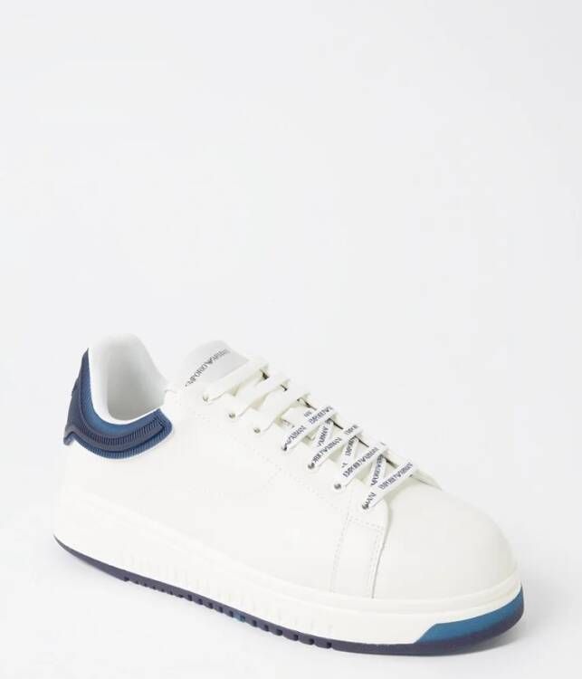 Emporio Armani Sneaker van leer