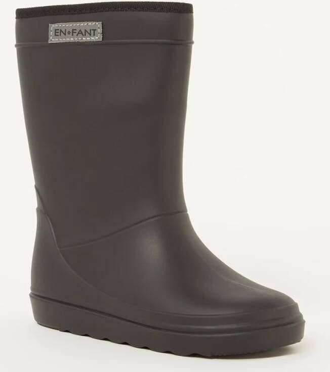 Enfant Zwarte Regenlaarzen Thermo Boot - Foto 4
