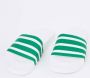 Adidas adilette Slippers en Sandalen Groen Maat: 39 1 3 Mesh Synthetisch Foot Locker - Thumbnail 5