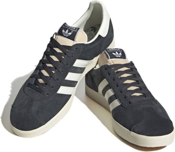 Adidas Gazelle sneaker van suède met leren details