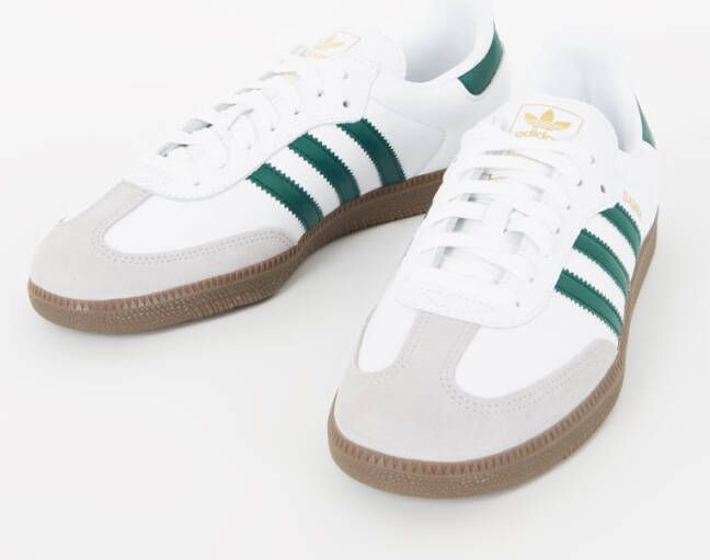 Adidas Samba OG sneaker van leer met suède details