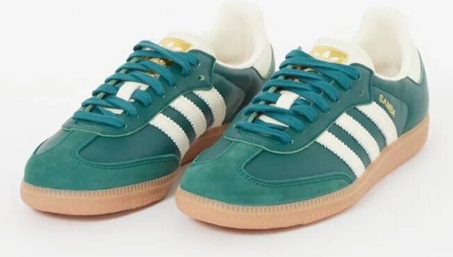 Adidas Samba sneaker van nubuck met leren details